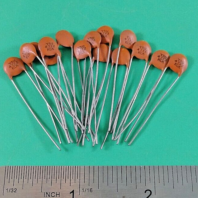 LOT OF 15 MALLORY KCK GM472Z CERAMIC CAPACITORS .0047uF 500V 10%