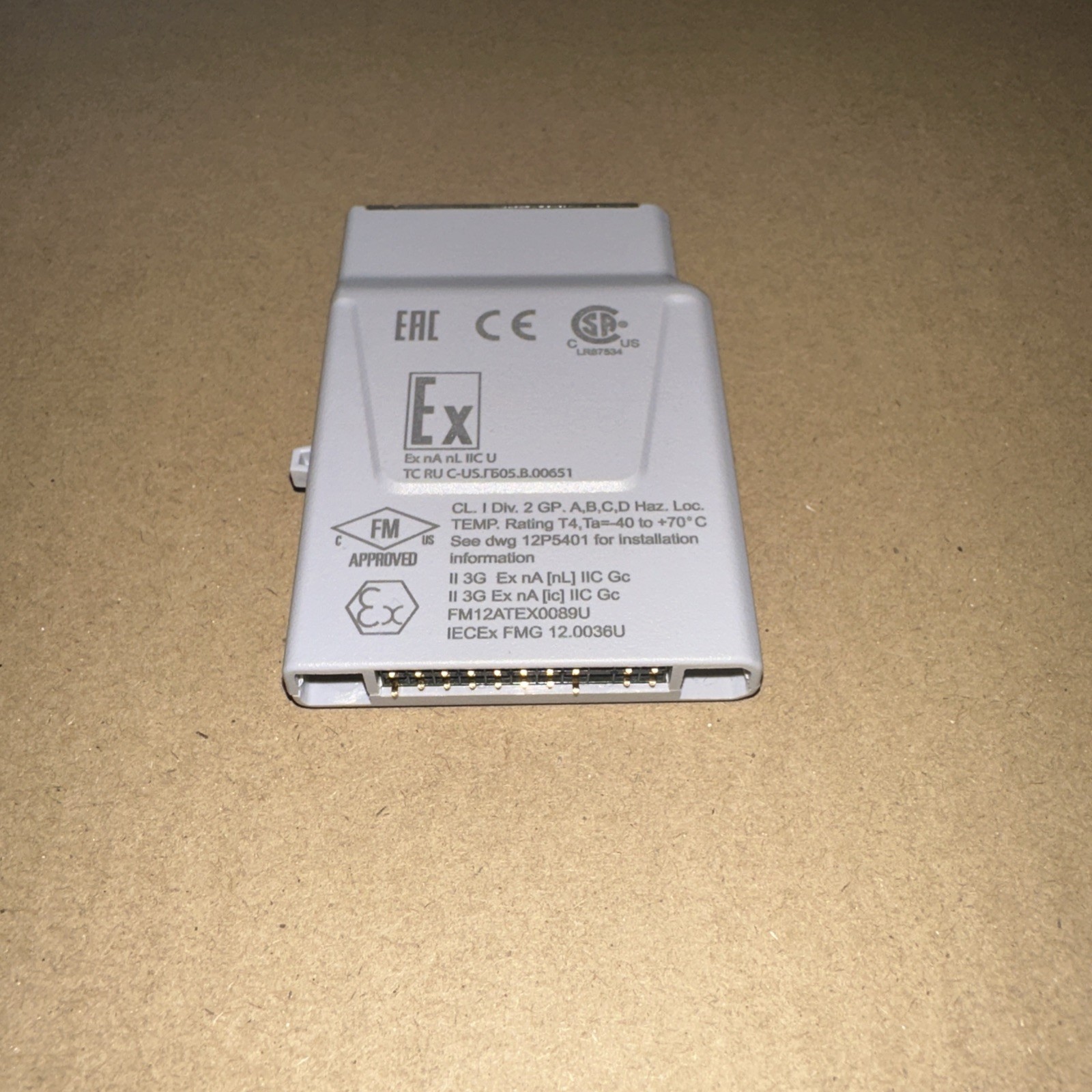 EMERSON DELTAV KL3021X1-LS1 AI 4-20 MA HART CHARMS KL3021X1LS1 12P6533