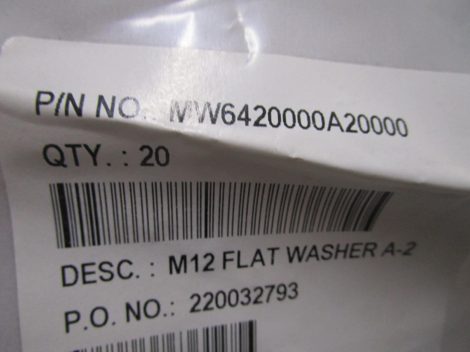 M12 x 24mm OD DIN 125 A2 Stainless Steel Type A Flat Washer QTY 20