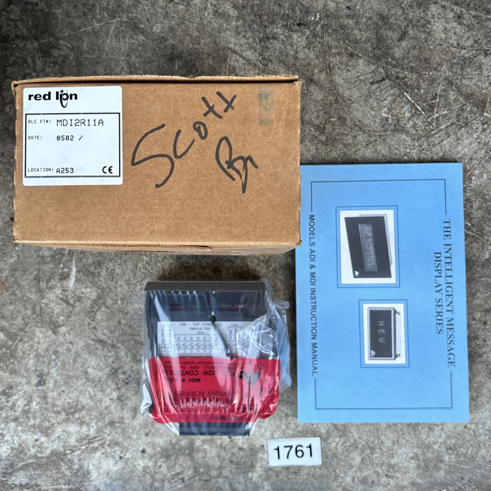RED LION CONTROLS MDI2R11A / MDI2R11A NEW