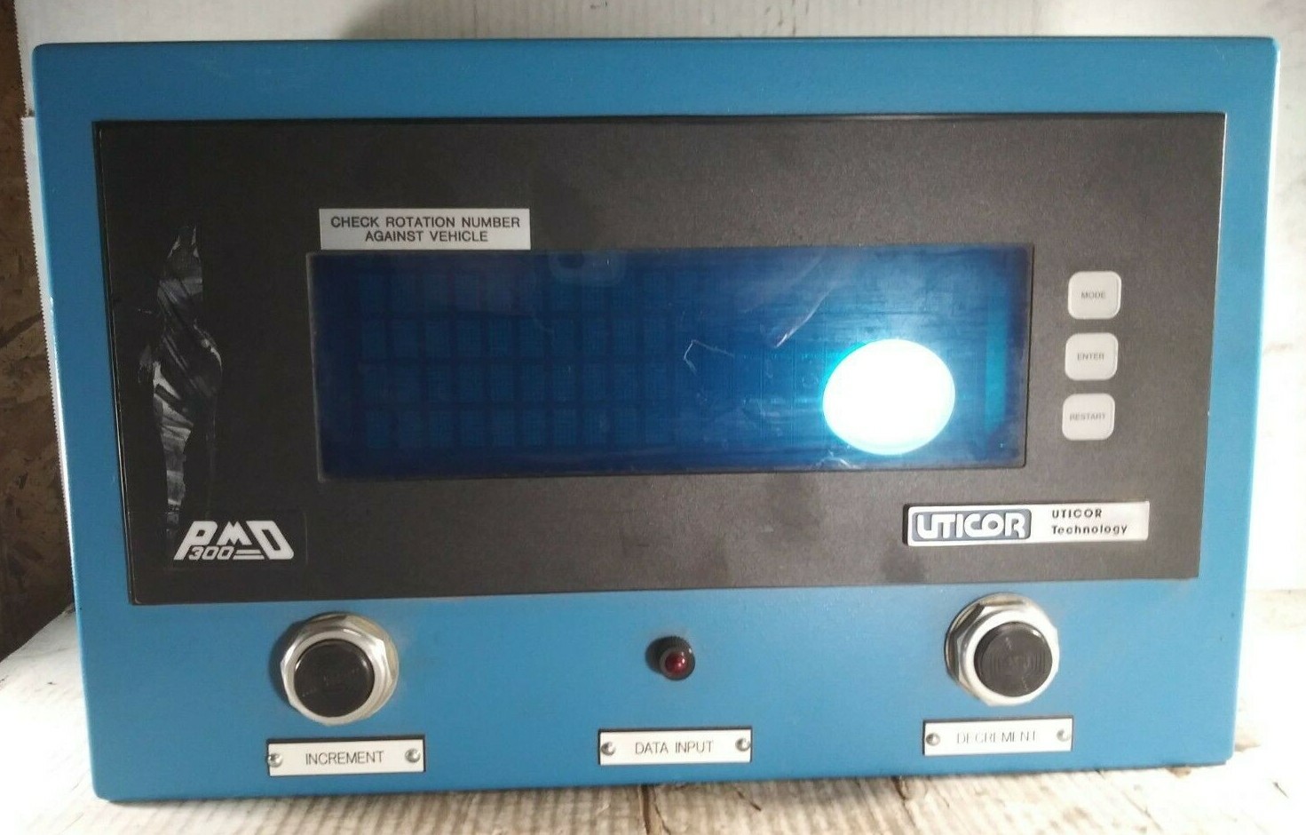 1 USED UTICOR TECHNOLOGY 58454 WELDER CONTROL BOX ***MAKE OFFER***