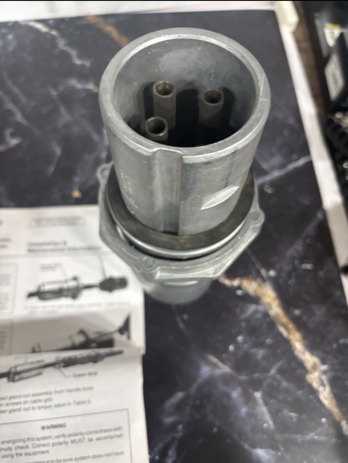 ARKTITE Plugs & Receptacles-Model M3, 30, 60 100 Amps IF1229 : Crouse Hinds
