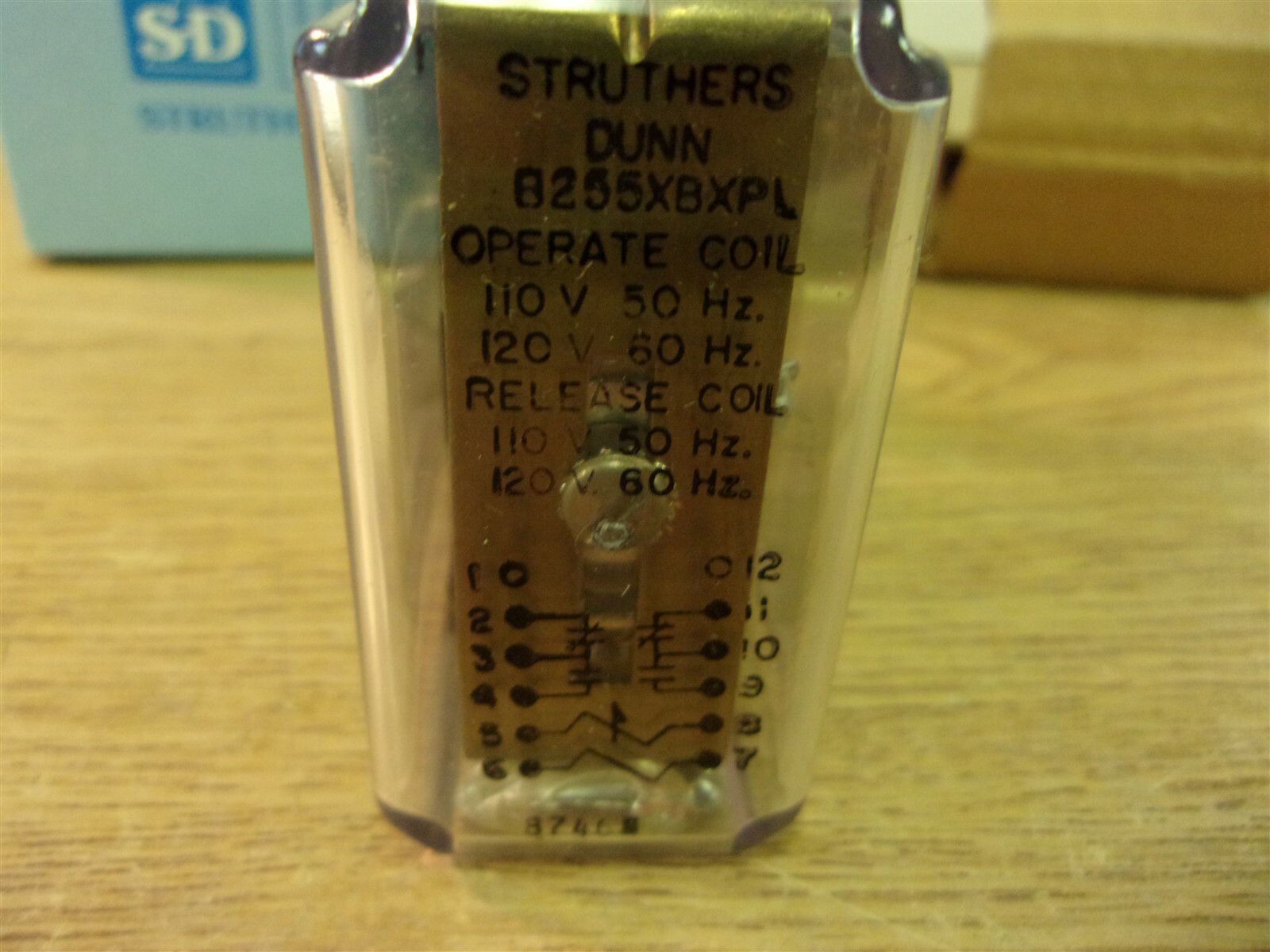 NEW Struthers-Dunn B255XBXPL 110V 120V Relay *FREE SHIPPING*