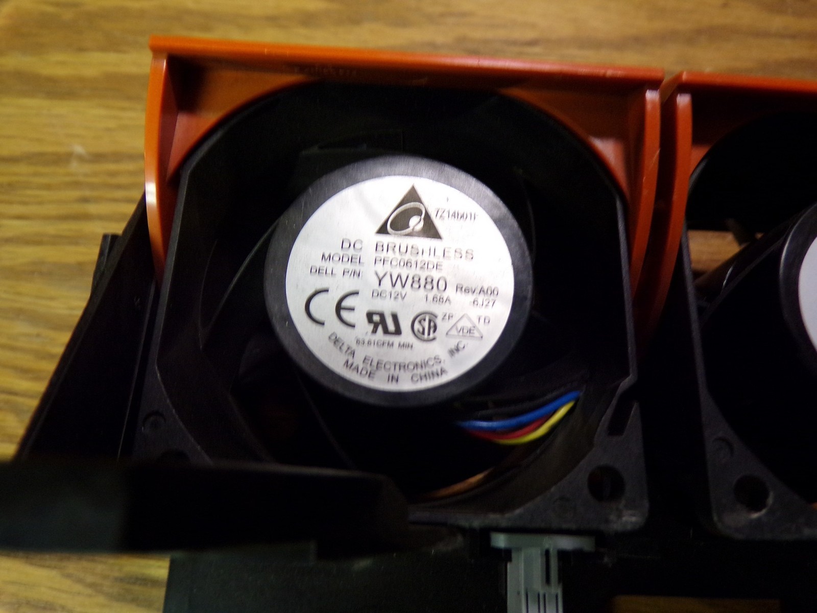4 Fan Assembly PR-970-Bracket PFC0612DE-Fan *FREE SHIPPING*