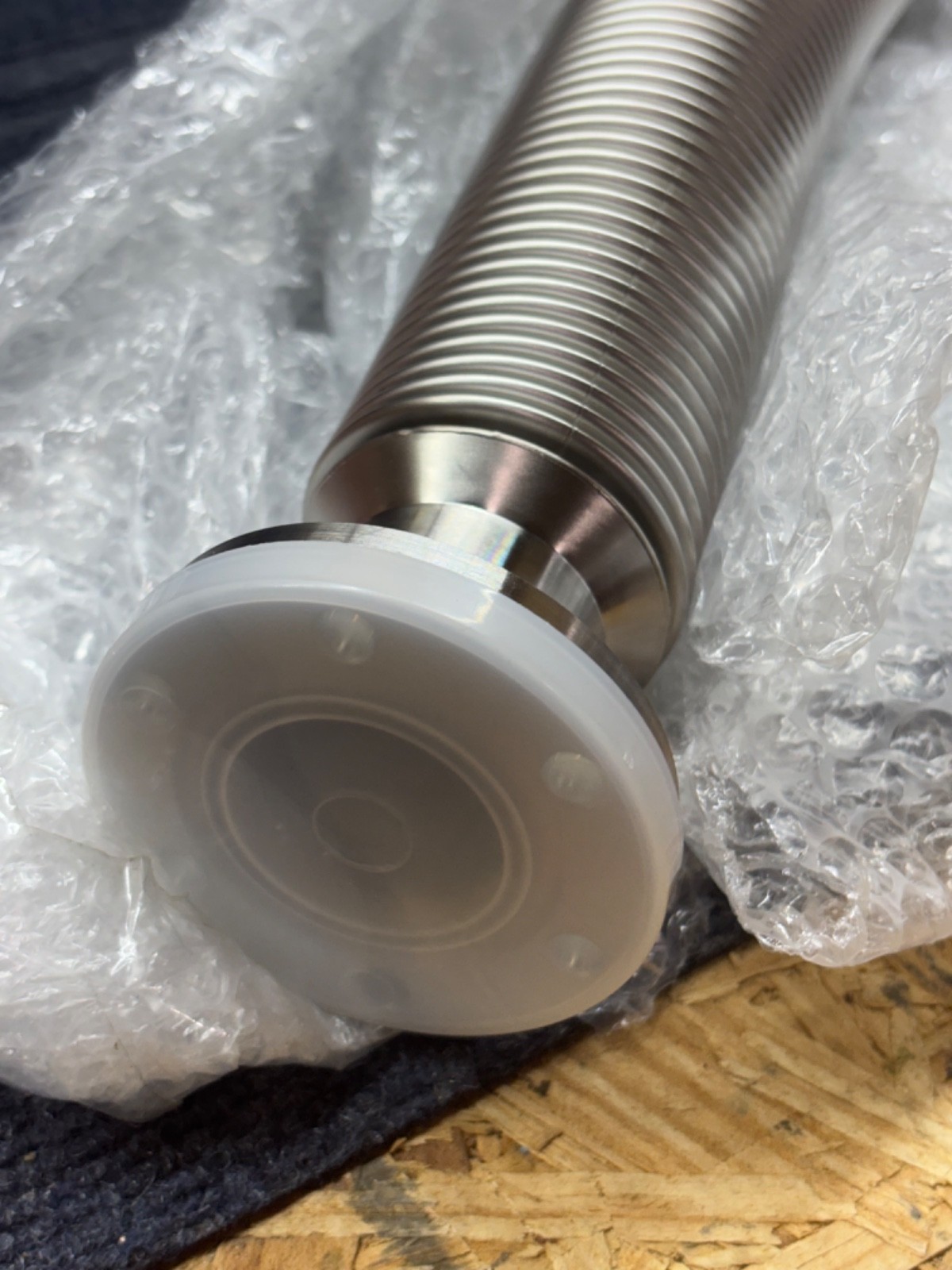 LDS Vacuum 2.75″ Flexible Stainless Steel Hose 24″ OAL (275-MH24) (R1)