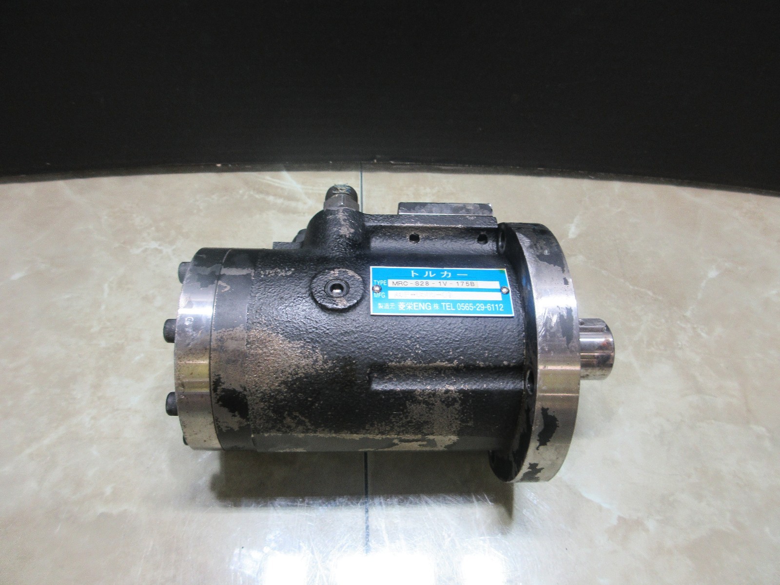MATSUURA CNC VERTICAL MILL MOTOR MRC-S28-1V-175B A6F-0506-01