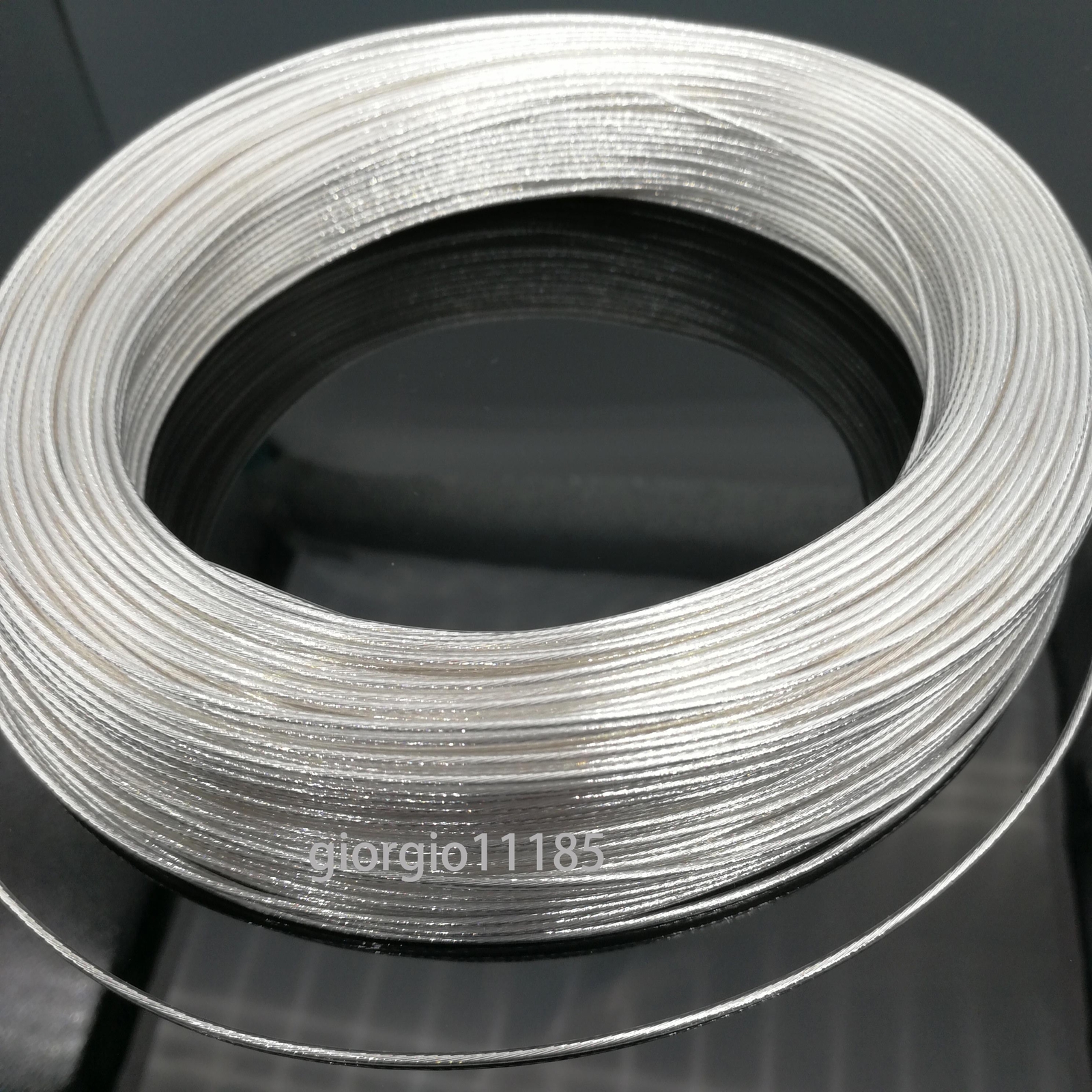 20 Feet 15 AWG High Temperature Polytetrafluoroethylene PTFE Silver Plated Wire