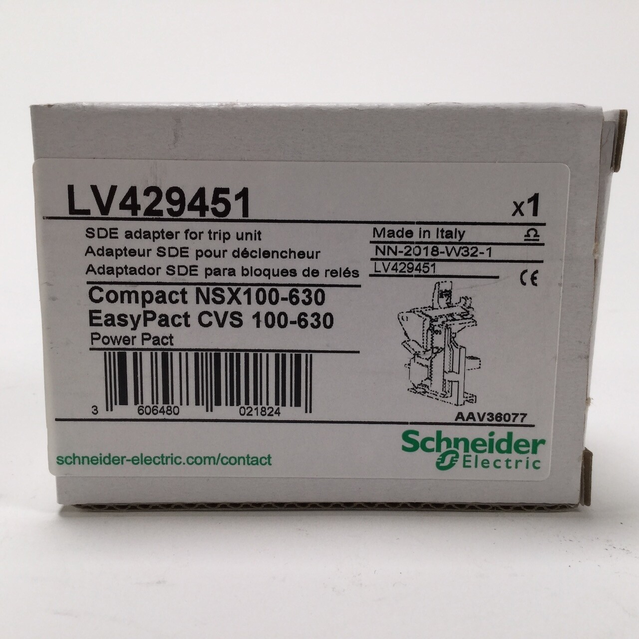 Schneider Electric LV429101 Trip unit Micrologic 5.2 A circuit breakers NFP