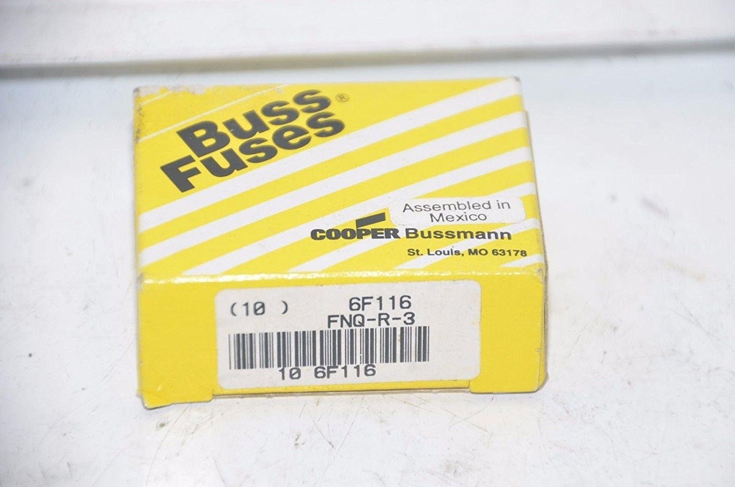 Bussmann FNQ-R-3 CC-Tron FNQR3 Fuse Cooper (Pack of 10)