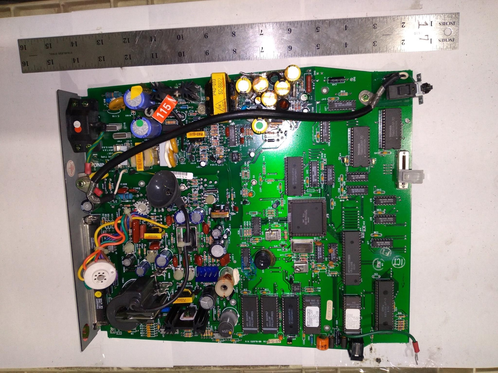 132970-00 REV 2B 125-250V 0.8-1.6A TELEVIDEO SYSTEMS 132970-00 REV. M-G-E9 MAIN