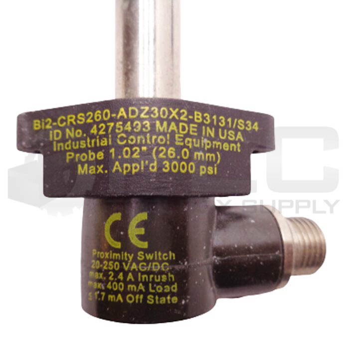 LOT OF 2 NEW TURCK BI2-CRS260-ADZ30X2-B3131/S34 PROXIMITY SWITCH 4275493