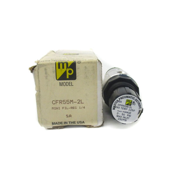 MASTER PNEUMATIC CFR55M-2L 0-50PSI 1/4″ NSMP