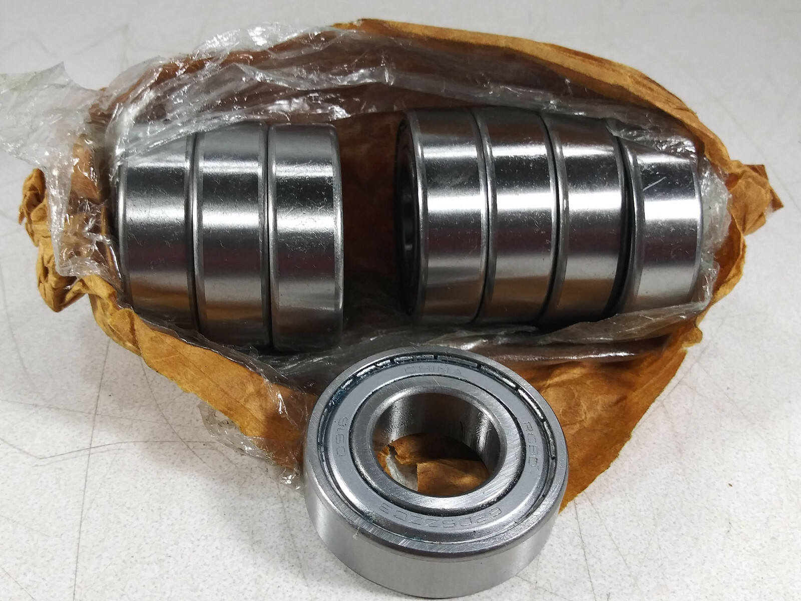 8 NEW RCBD 6205ZZC3 DOUBLE SHIELDED BALL BEARINGS NNB ***MAKE OFFER***