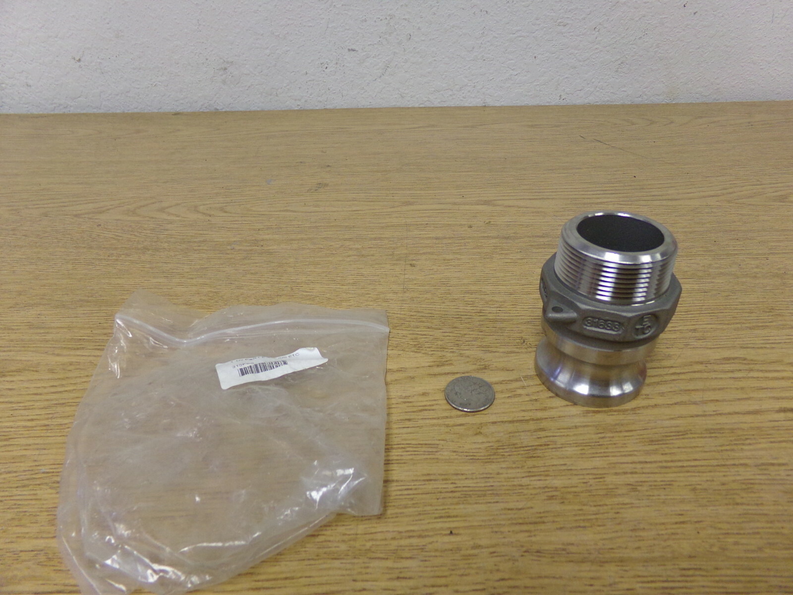 NEW Ever-Tite Coupling 1-1/2 F 316SS *FREE SHIPPING*