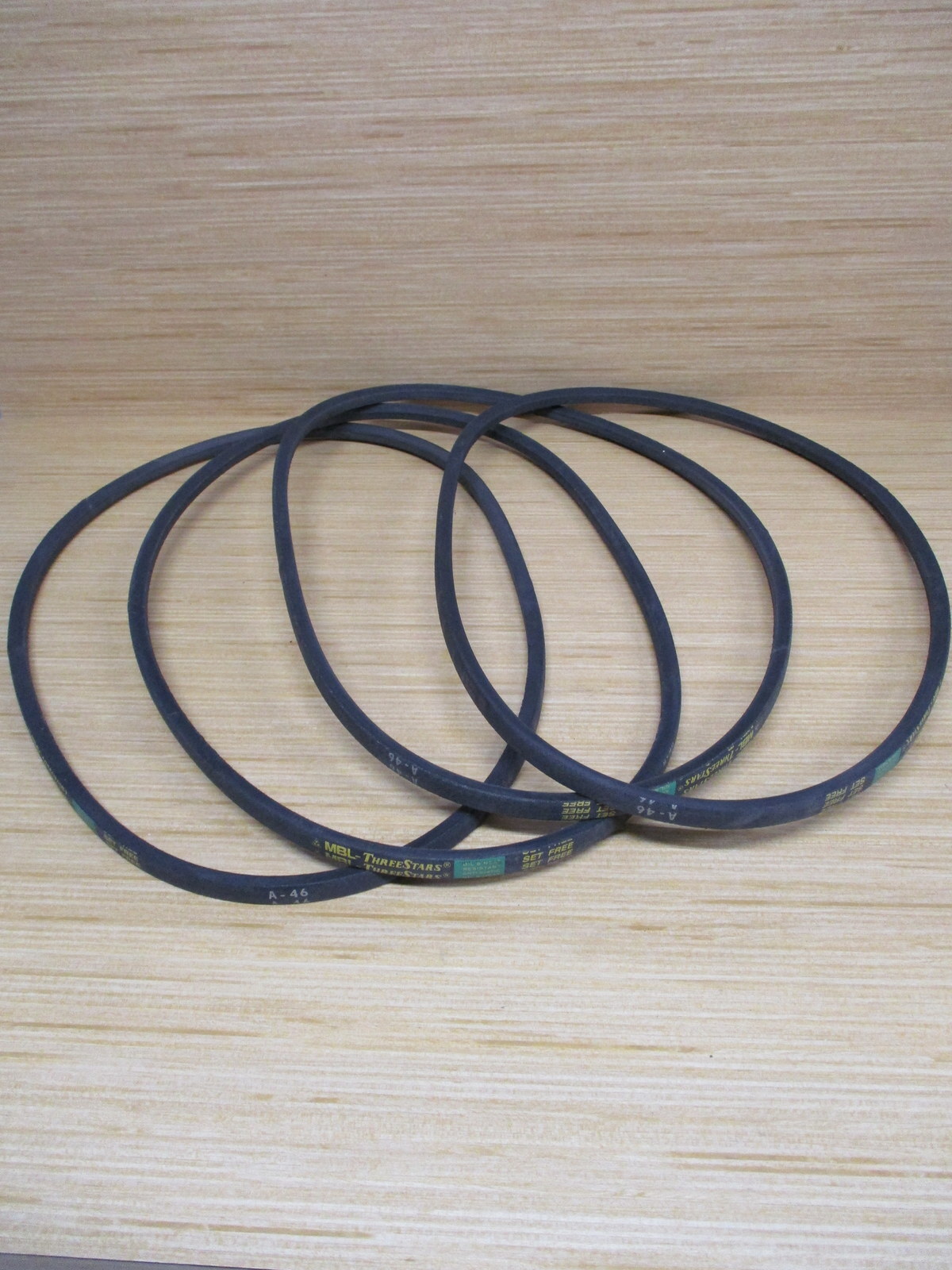 MBL A-46 Three Stars V-Belt A46 (Pack of 4)