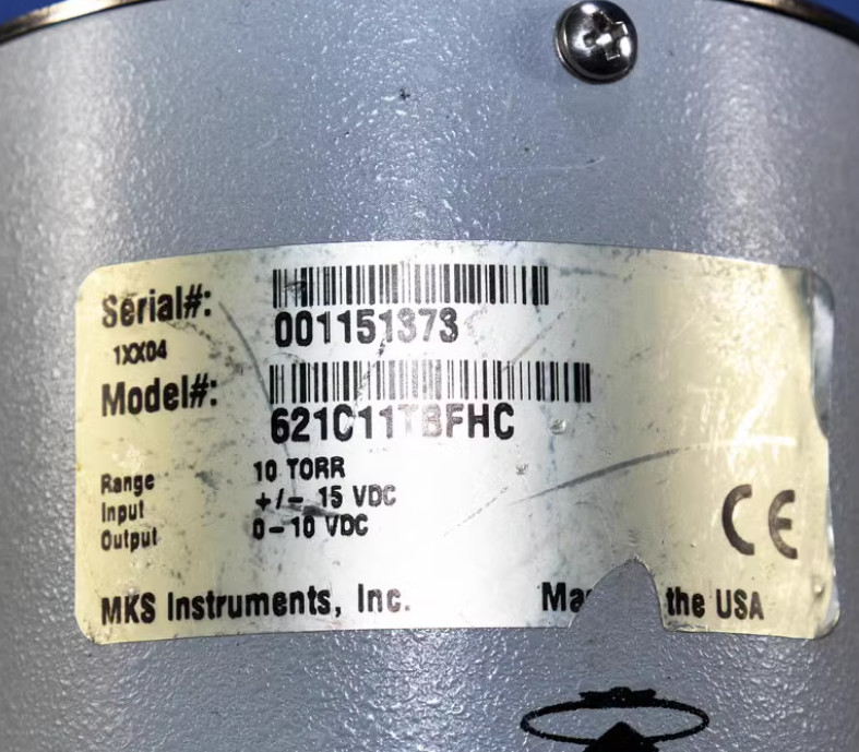 1PCS 621C11TBFHC 1000Torr USED 100% tested by DHL or EMS