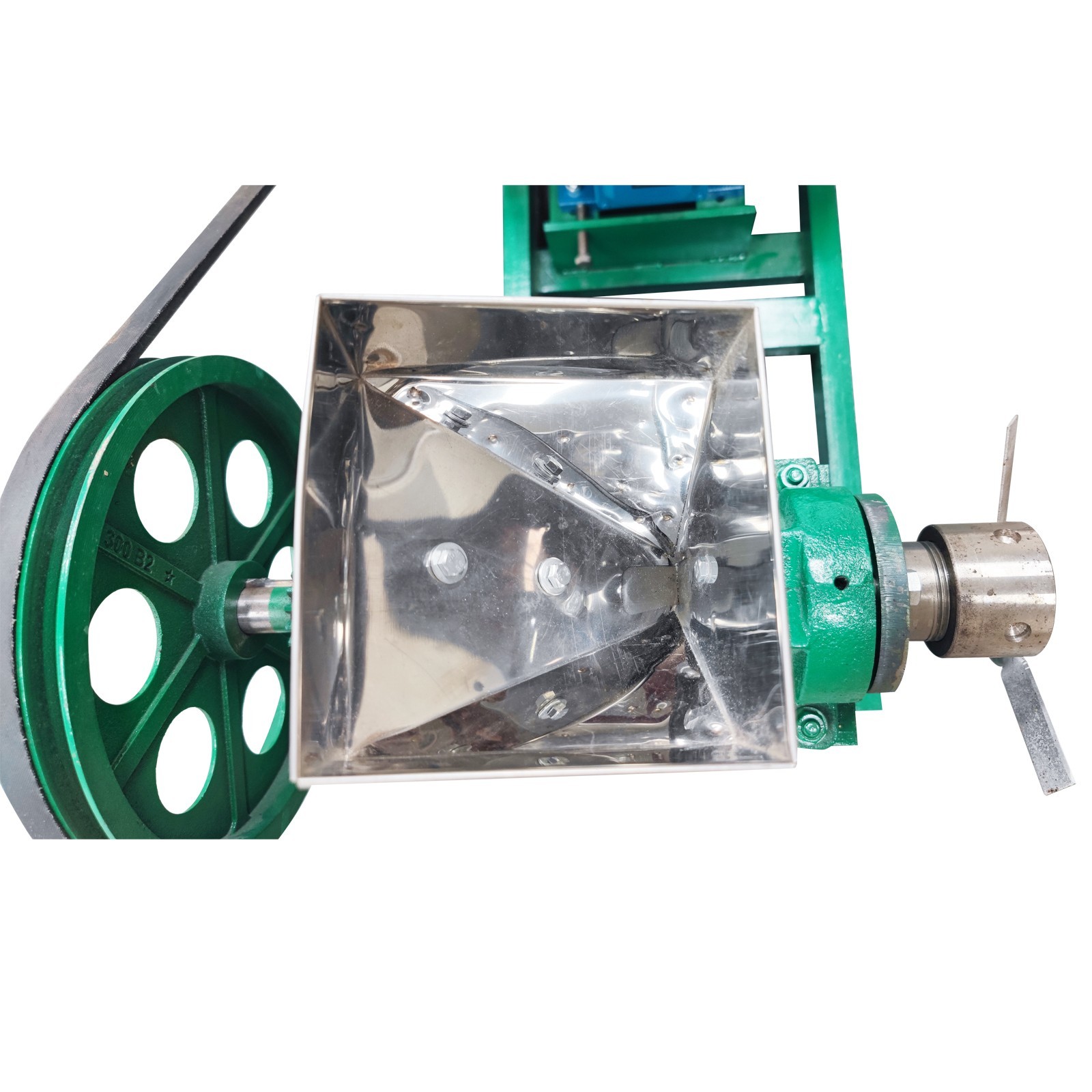 Puffed Food Extruder Corn Puffing Machine with Support Frame 3-phase 220V 11KW