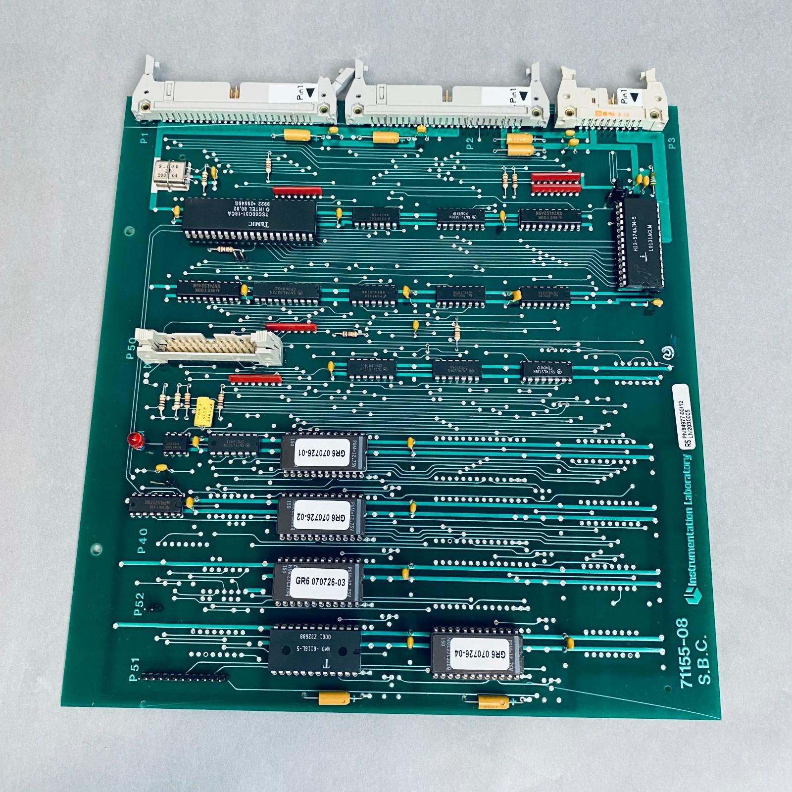 Instrumentation Laboratory PCB 71155-08 S.B.C Board
