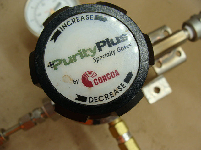 PURITY PLUS BY CONCOA GAS VALVE 4833002-84-000 SWAGELOK BALL VALVE SS-43M4