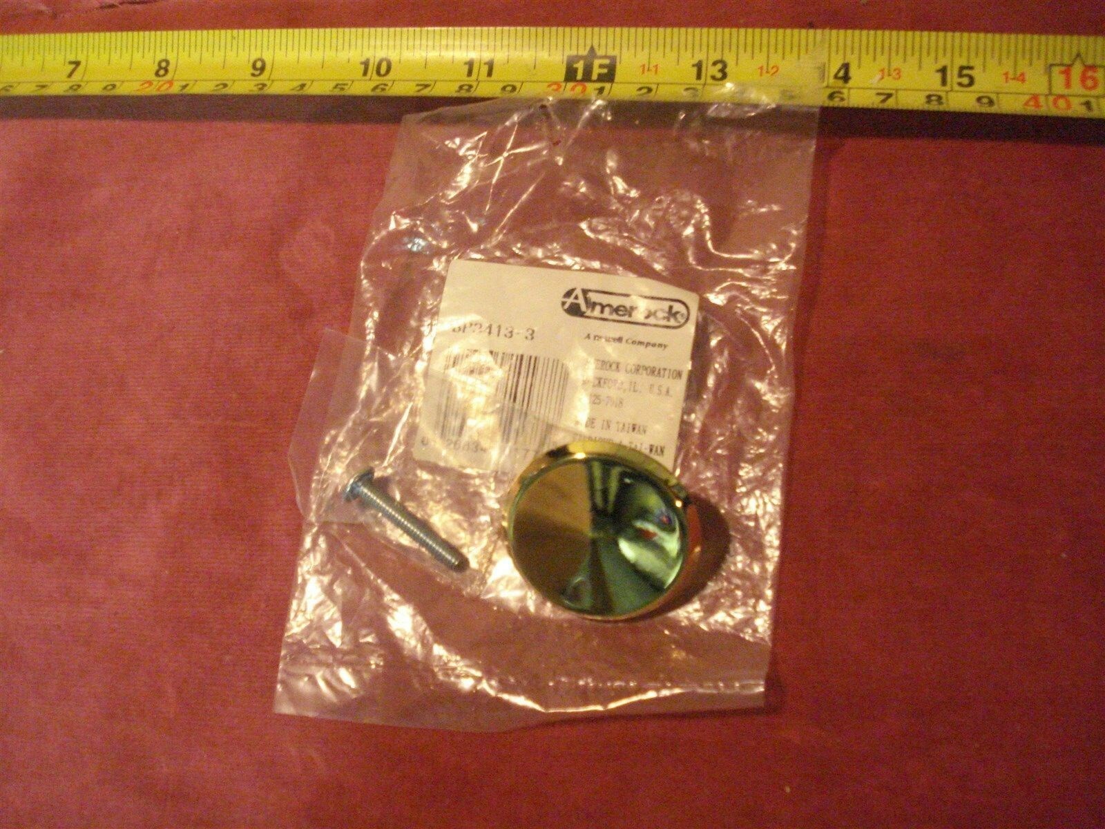 (2174.) Pull Knob for Drawer/ Cabinet Door – Brass plated