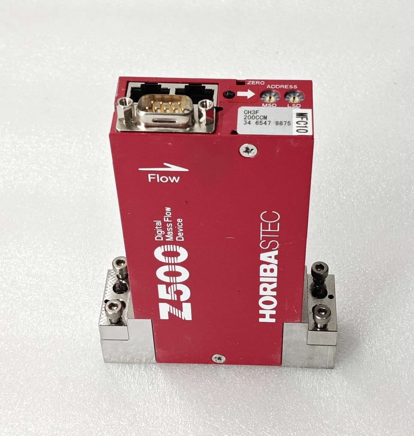 HORIBASTEC SEC-Z512MGX 300SCCM N2 VALVE C MR. MG -03 MASS FLOW CONTROLLER