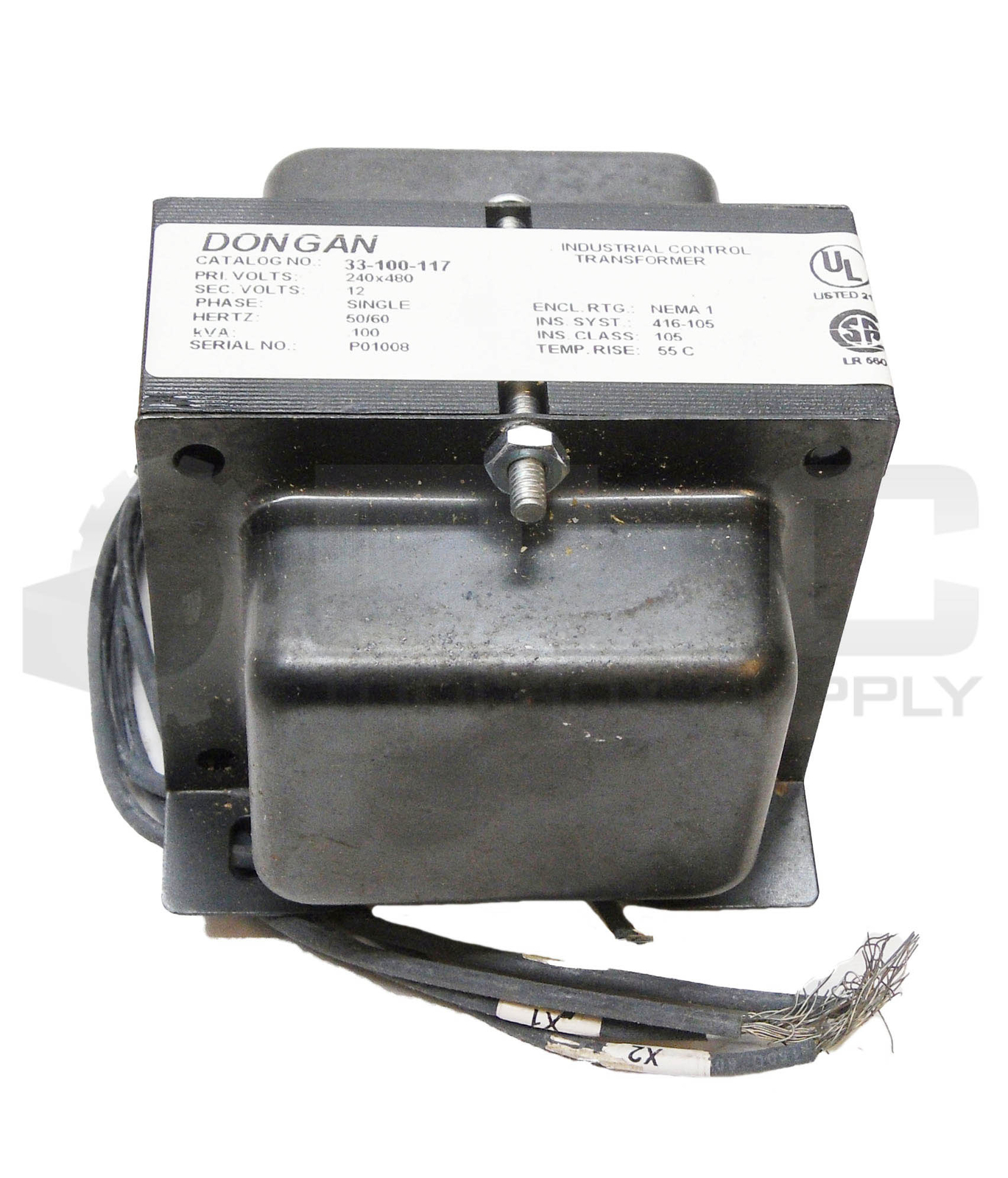 NEW DONGAN 33-100-117 INDUSTRIAL CONTROL TRANSFORMER 240-480V 1PH 50/60HZ *READ*