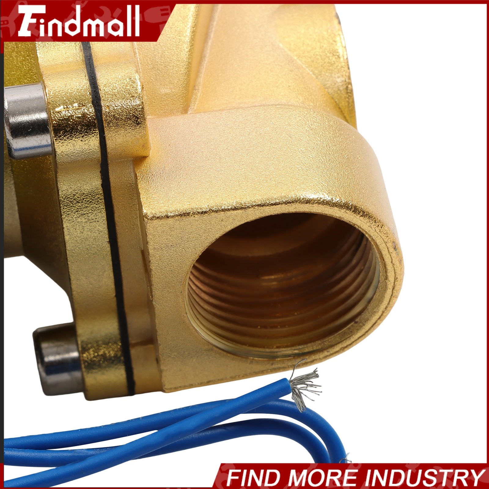 Findmall 3/4″ Solenoid Valve Air Water N/C Gas Oil Normally Closed 12V 220V