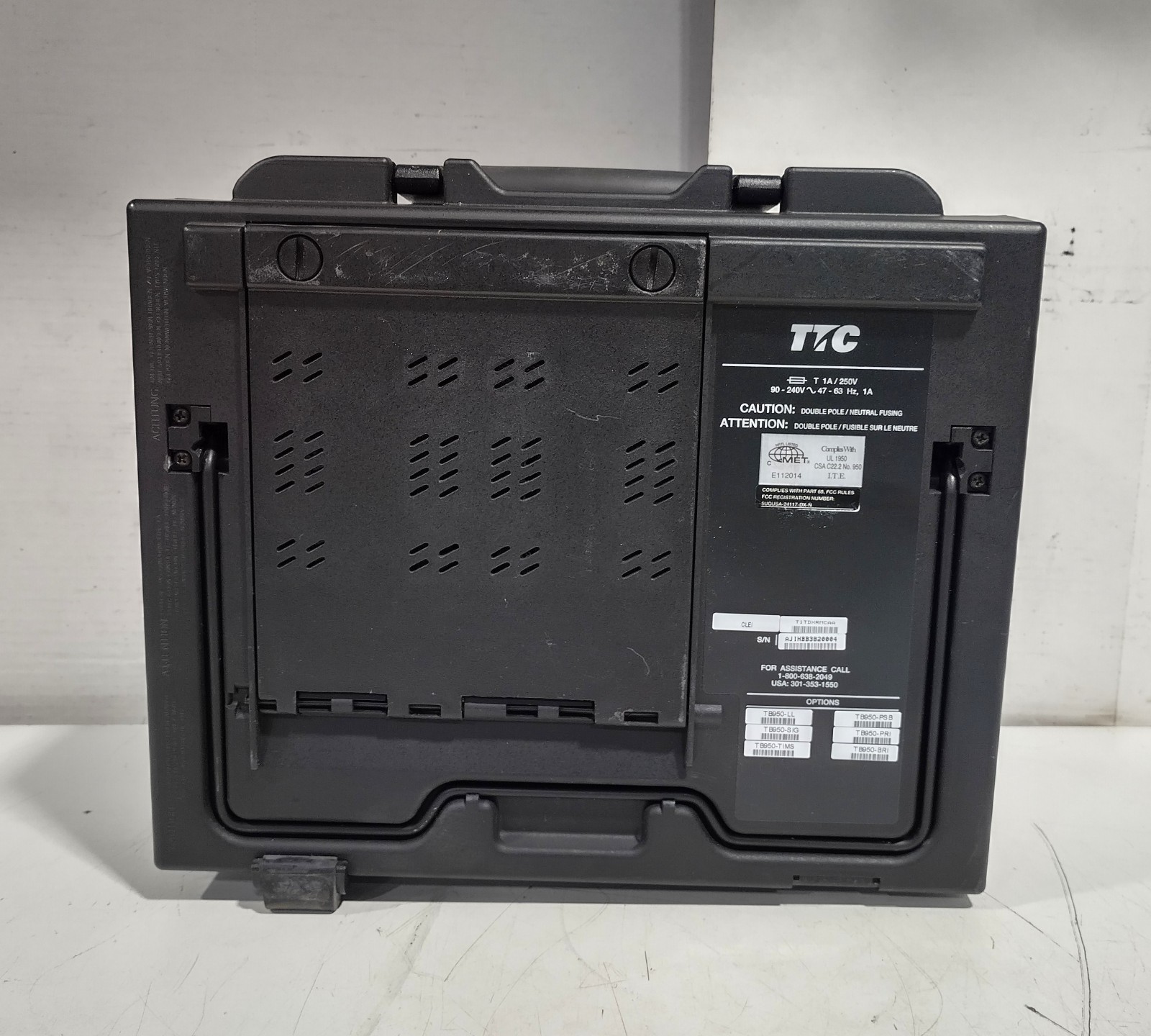TTC T-Berd 950 Modular Field Communication Analyzer System – Power Tested