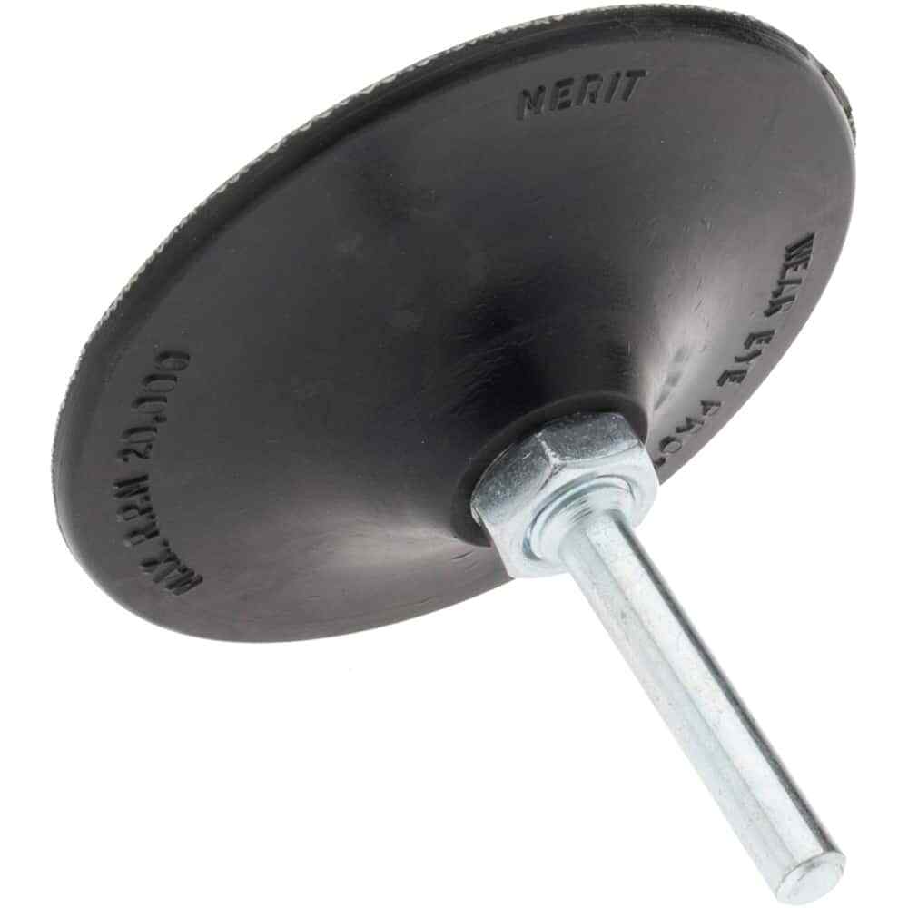 Merit Abrasives 8834164005 Disc Backing Pad: Quick-Change Type P 1/4″ Shank