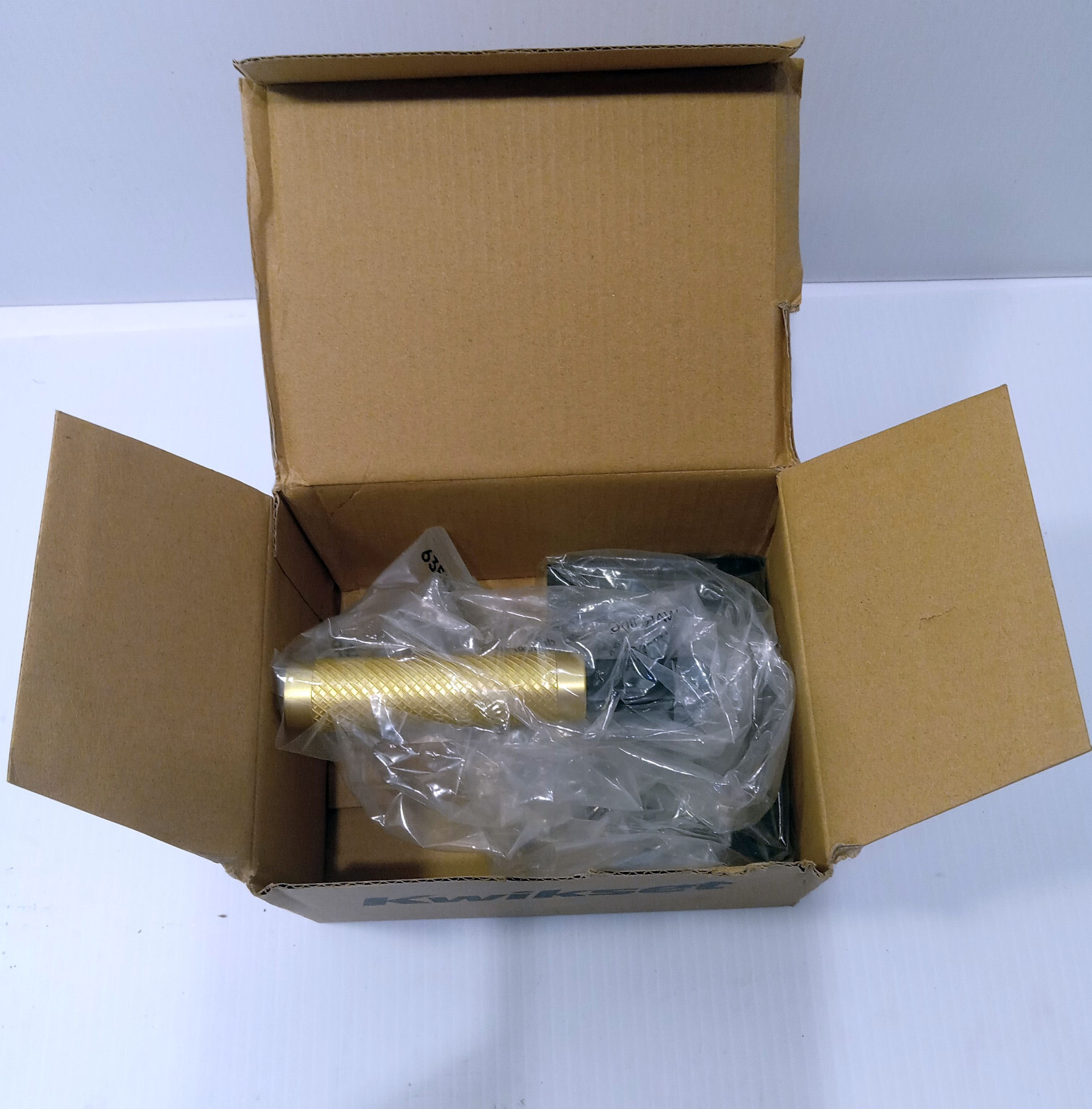 1 NEW KWIKSET 788PVL RCT 514/4 MATTE BLACK DOOR HANDLE NIB ***MAKE OFFER***