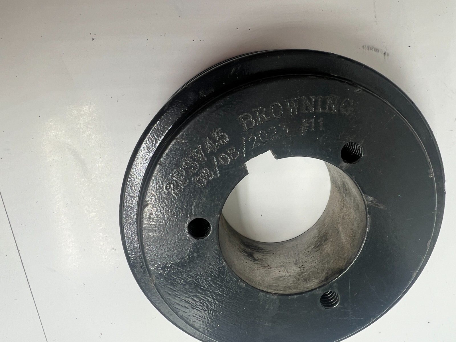 BROWNING 2P3V45 NSNB – Sheave/ Pulley Split Taper Bushed Cast Iron Material