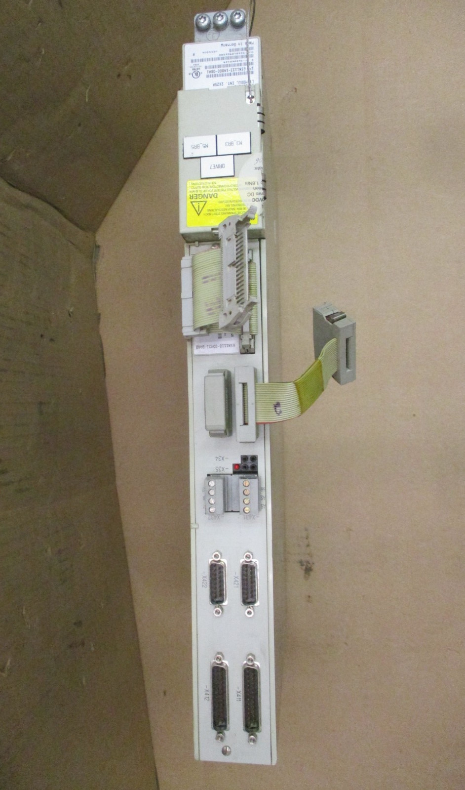 Siemens 6SN1123-1AB00-0BA1 Simodrive LT-MODULE INT.2X25A Version A 52876HM