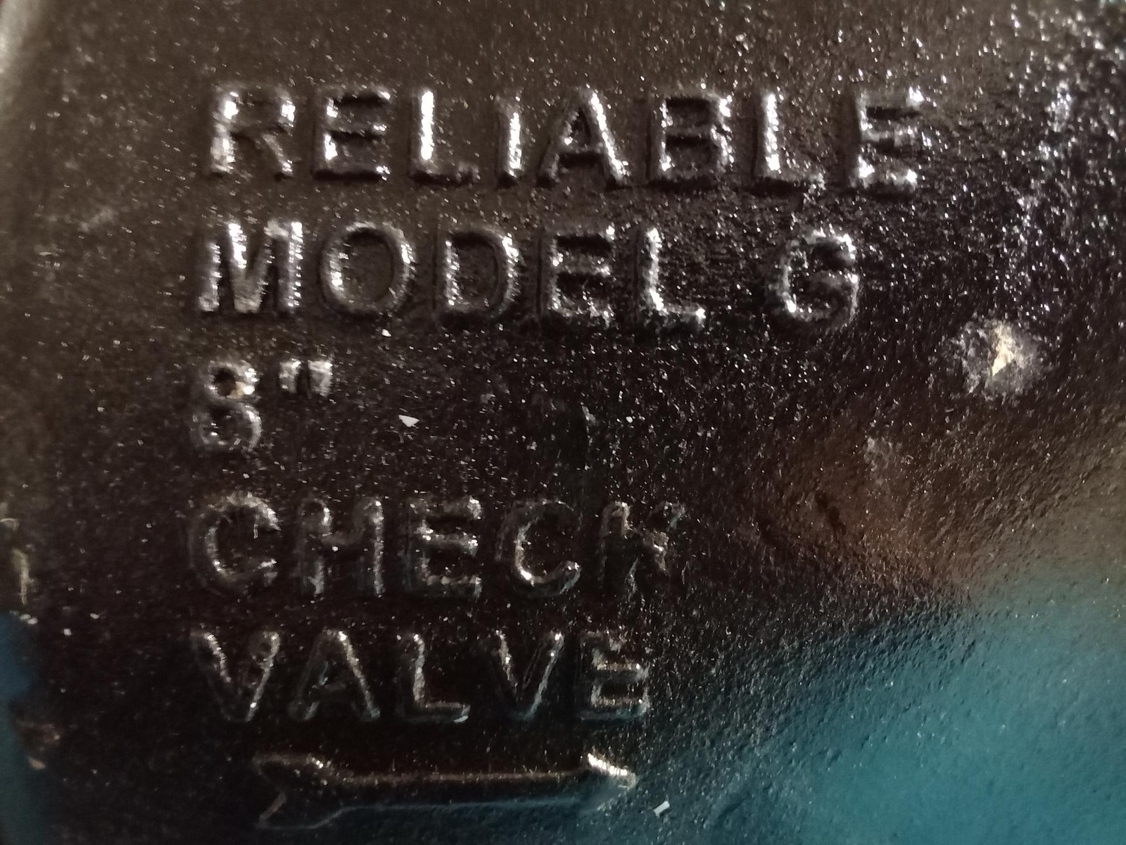 Reliable – 6107080010 – Model G – 8″ Swing Check Valve -NEW