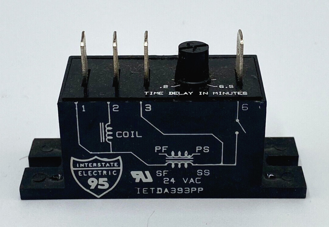 Interstate Electric IETDA393PP Time Delay Relay