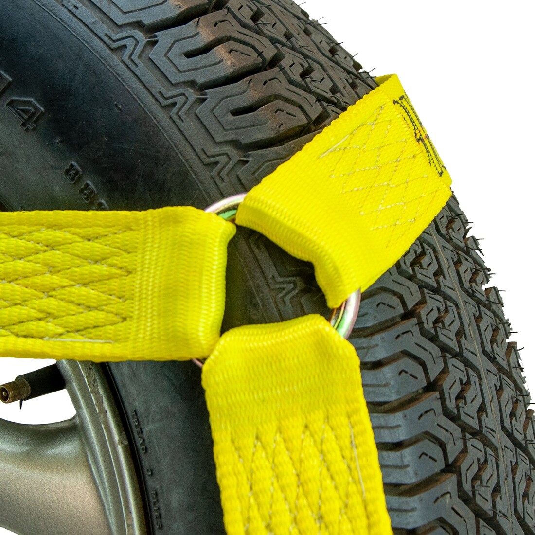 VULCAN Flat Bed Side Rail Car Tie Down – Chain Anchors – 4 Pack – 3300 lbs SWL
