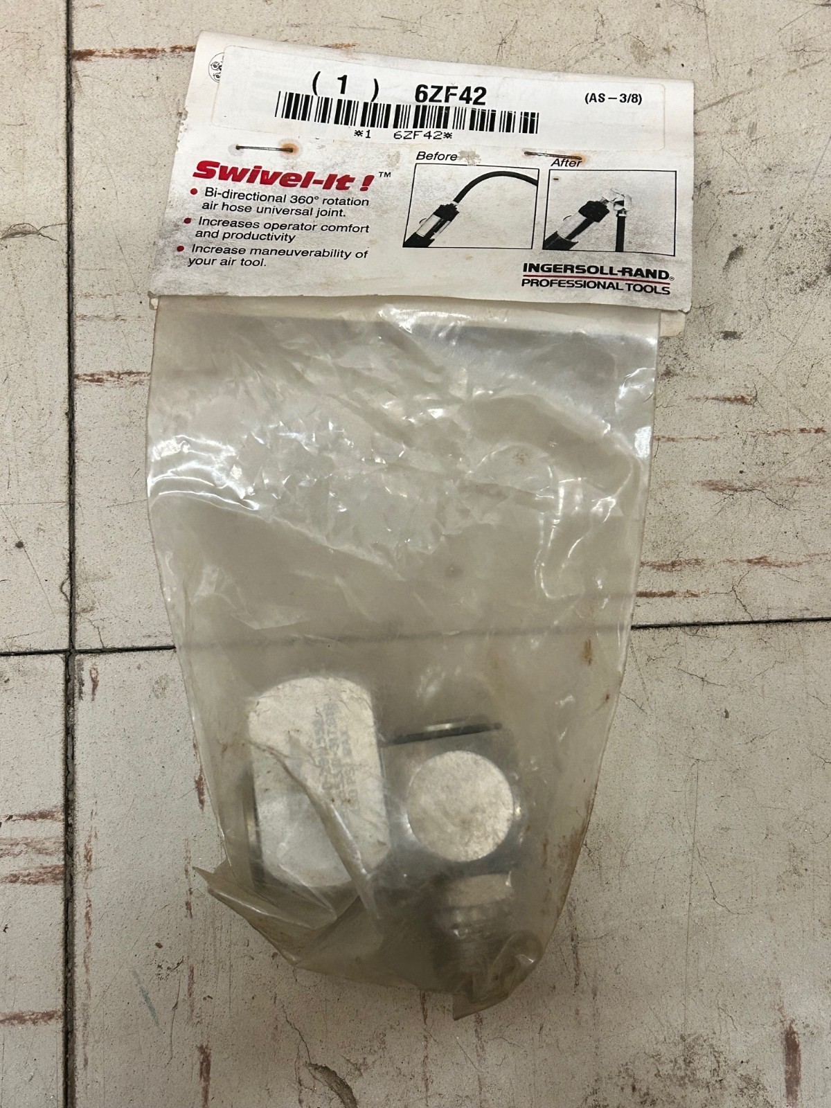 Ingersoll-Rand 6ZF42 Swivel-It! AS-3/8 3/8″