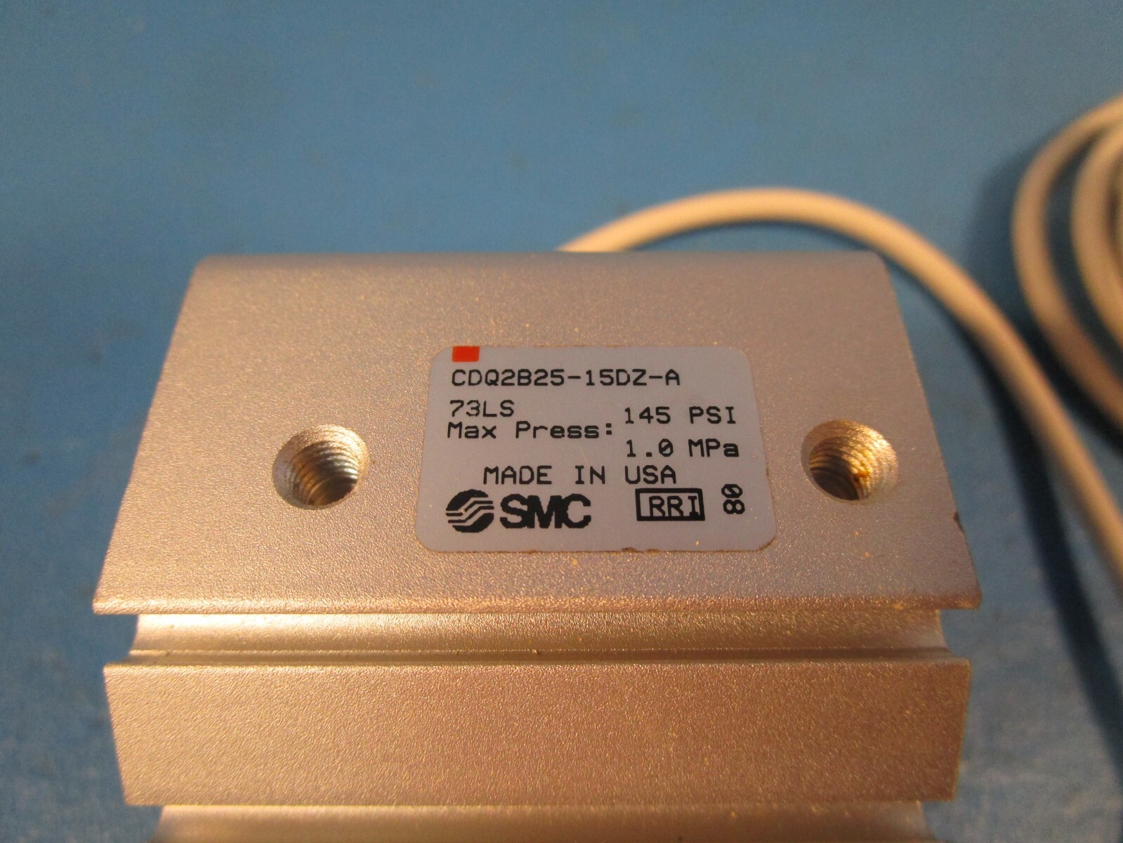 SMC CDQ2B25-15DZ-A 73LS cylinder, CQ2-Z 145 PSI COMPACT CYLINDER