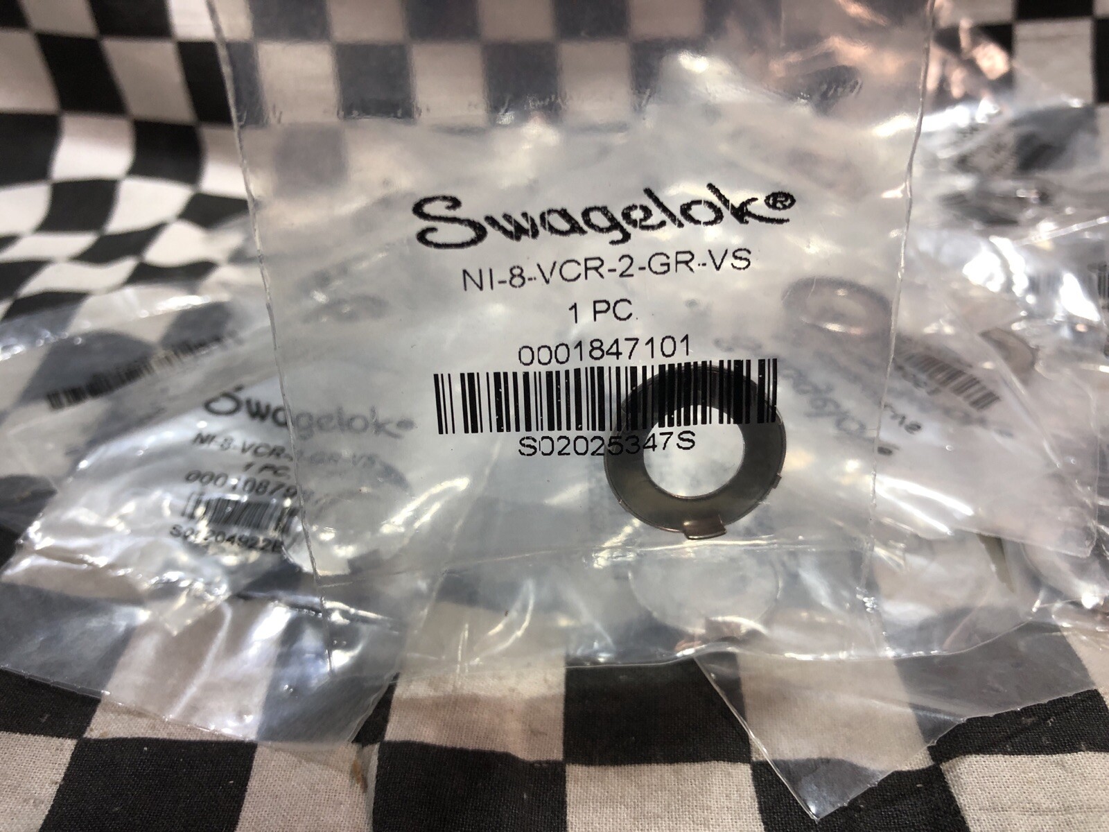 SWAGELOK Gasket Retainer 1/2″, NI-8-VCR-2-GR-VS, LOT OF 50, SHIPSAMEDAY#1608Q3