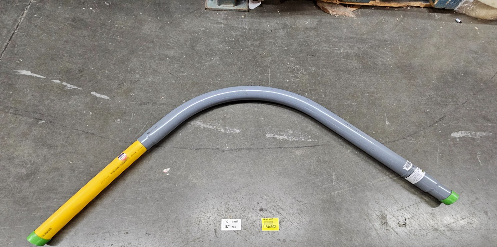 Home-Flex 18-440-012 1-1/4″ MPT X 1-1/4″ IPS Threaded Meter Riser Bent Gas Tube