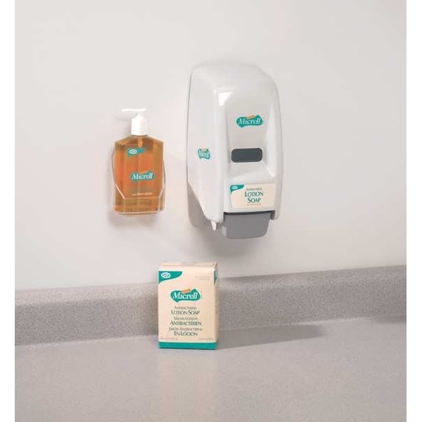 Micrell 9759-12 12 Fl. Oz. Liquid Hand Soap Pump Bottle