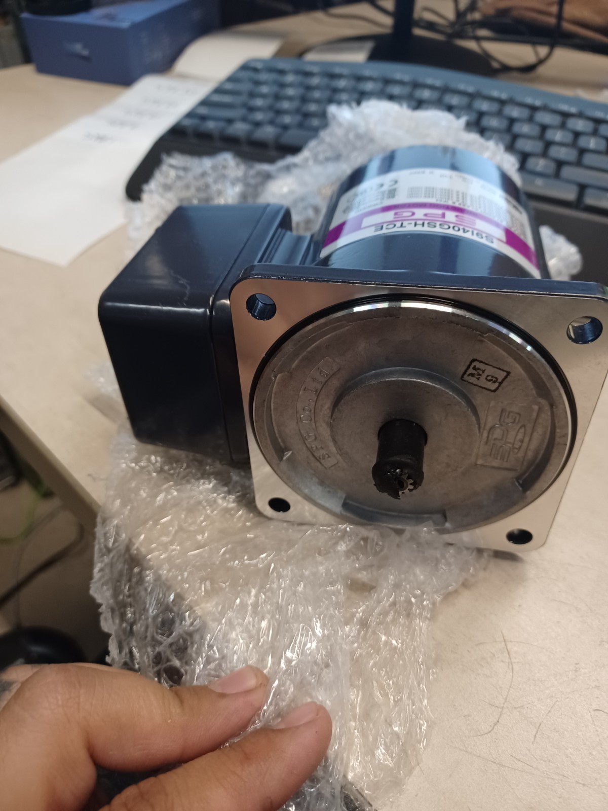S9I40GSH-TCE motor 40W 3 Ph S1 CONT CLASS B IP54 SPG