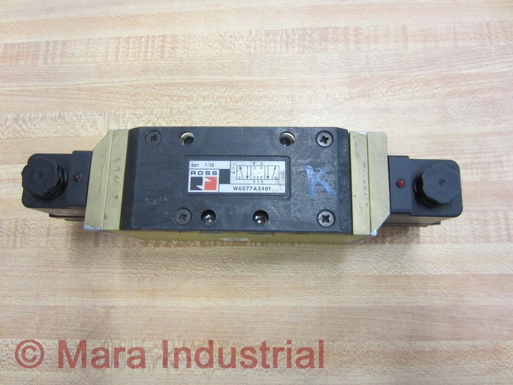 Ross W6577A3401 Pneumatic Valve 100-110V 100-120V
