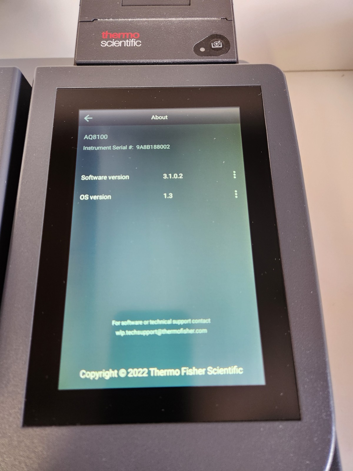 Orion AquaMate 8100 UV-Visible Spectrophotometer