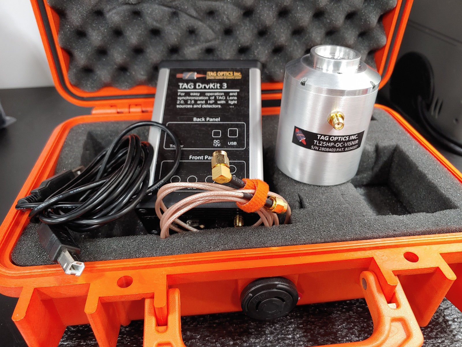 TAG OPTICS TAG DrvKit 3 TL25HP-OC-VISNIR High Speed lens Development Imaging Kit
