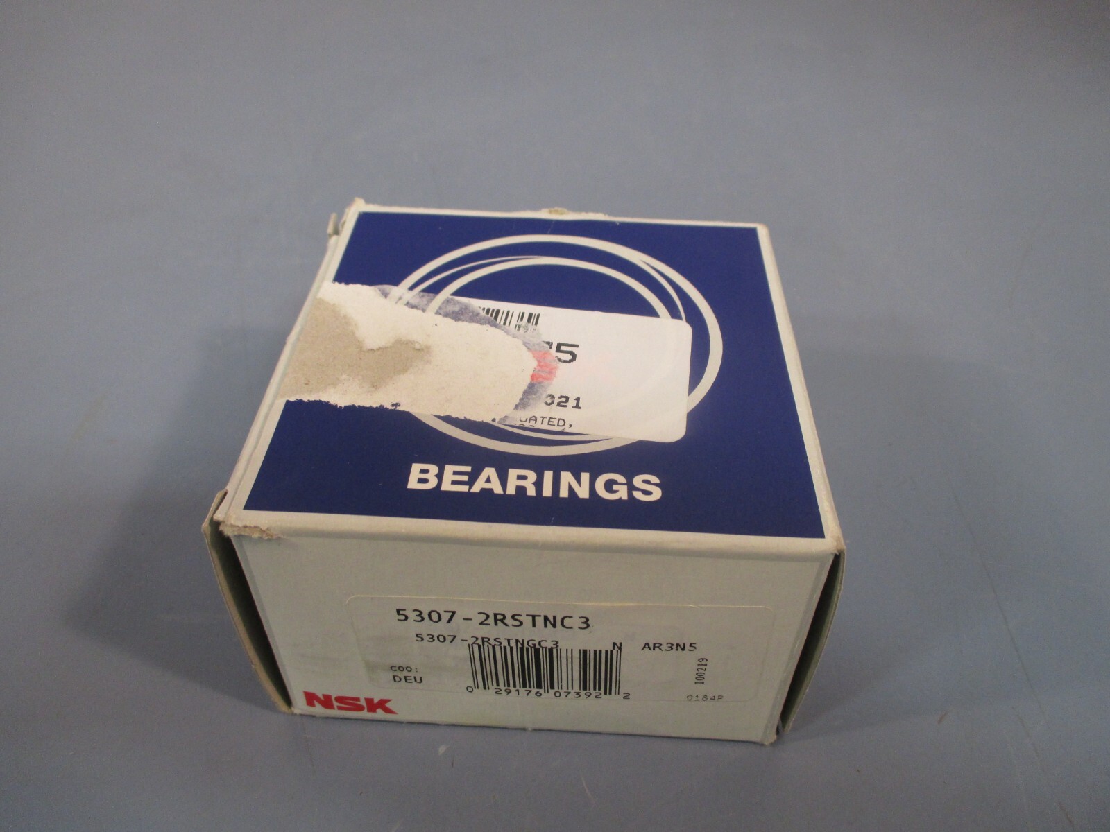 NSK DOUBLE ROW ANGULAR CONTACT BEARING 5307-2RSTNC3