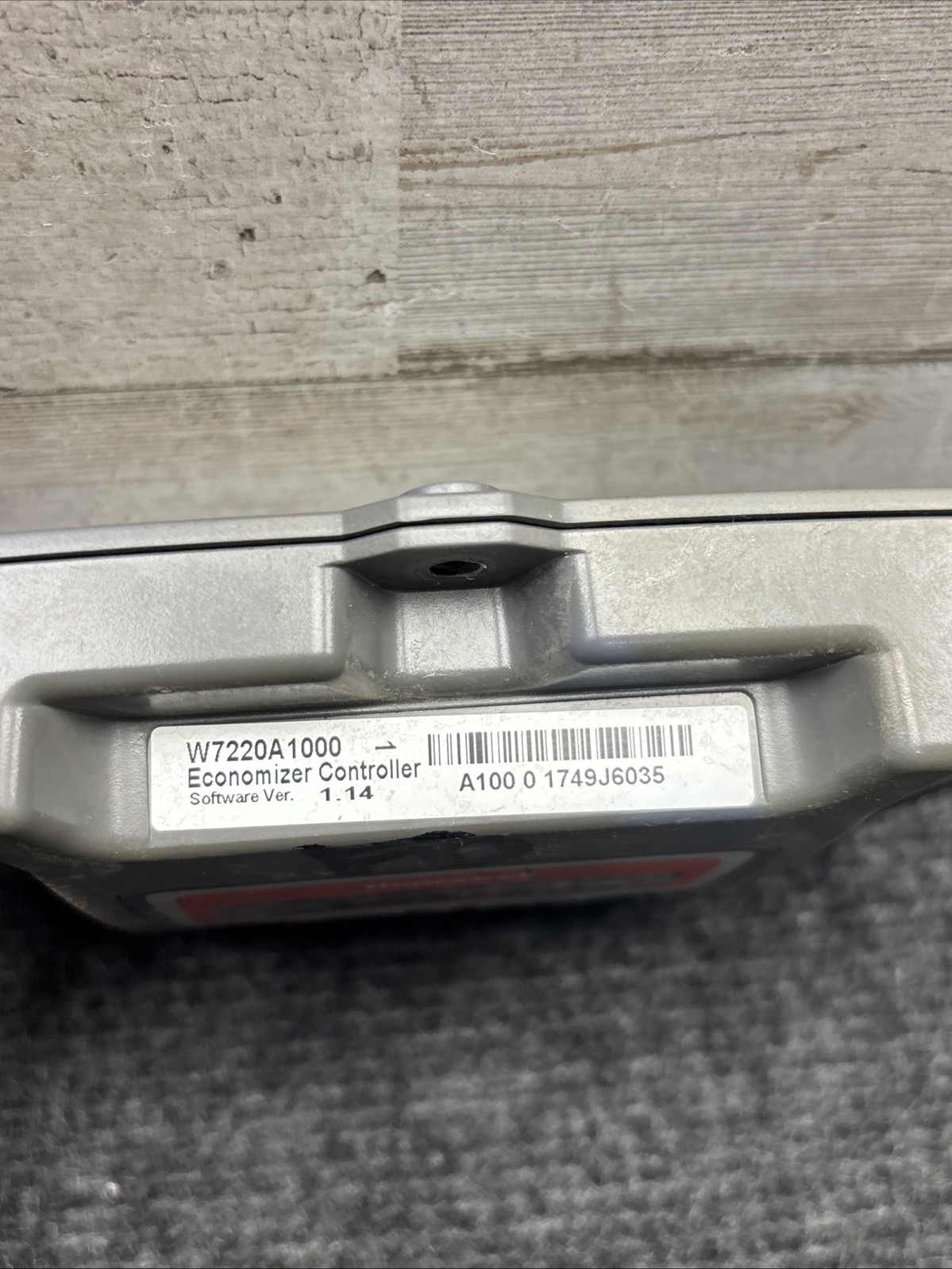 HONEYWELL W7220A1000 Software Ver 1.14 Economizer Controller