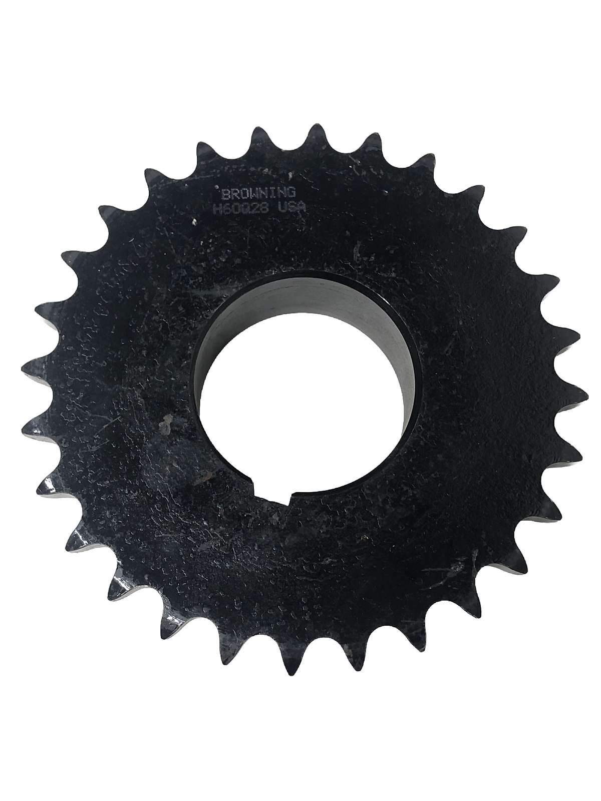 Browning H60Q28 Split Taper Bushed Sprocket for #60 Chain, 28 Teeth