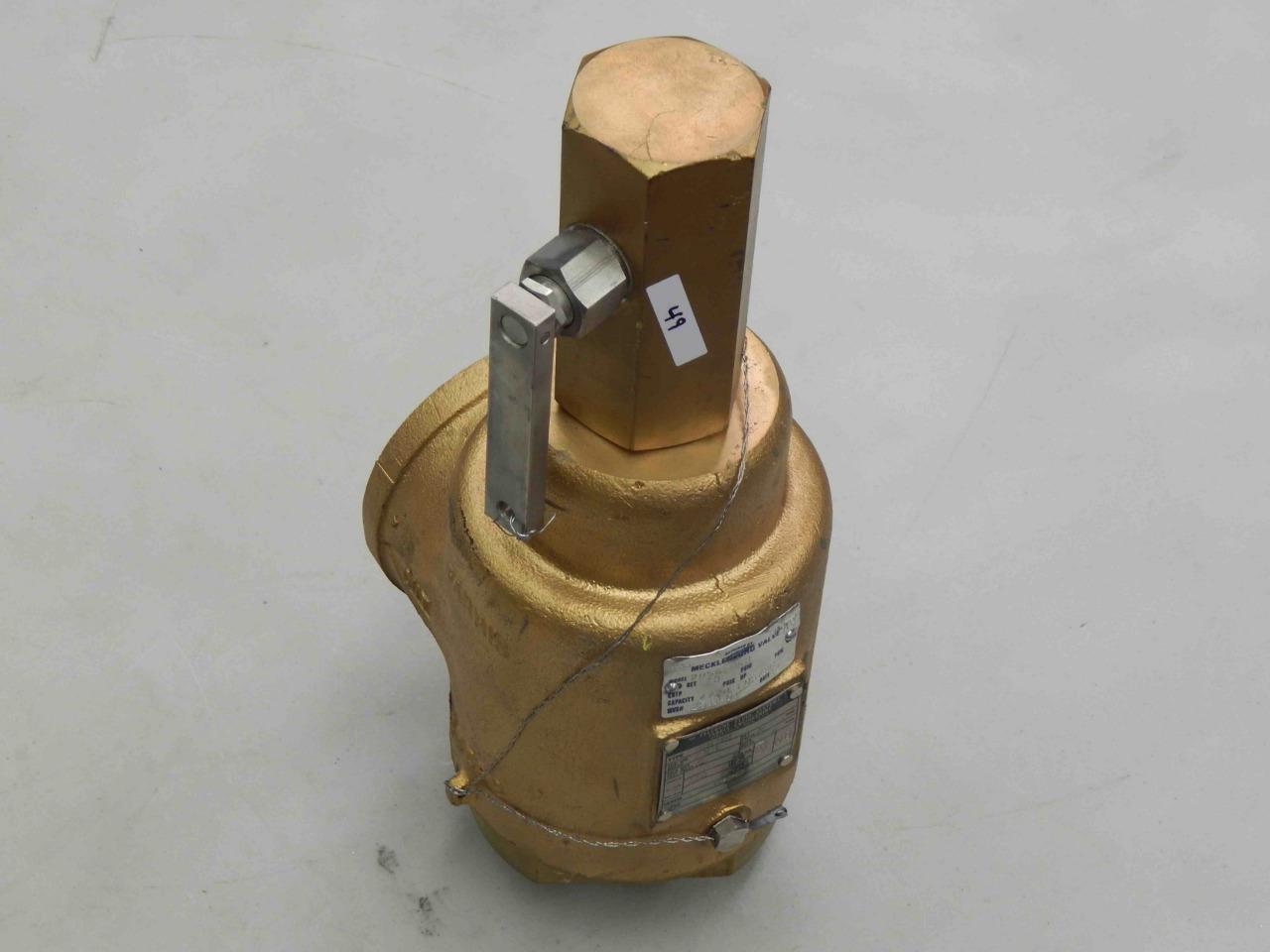#49 Teledyne Farris 2856-PKD Pressure Safety Relief Valve 2×3 4720 lbs/hr