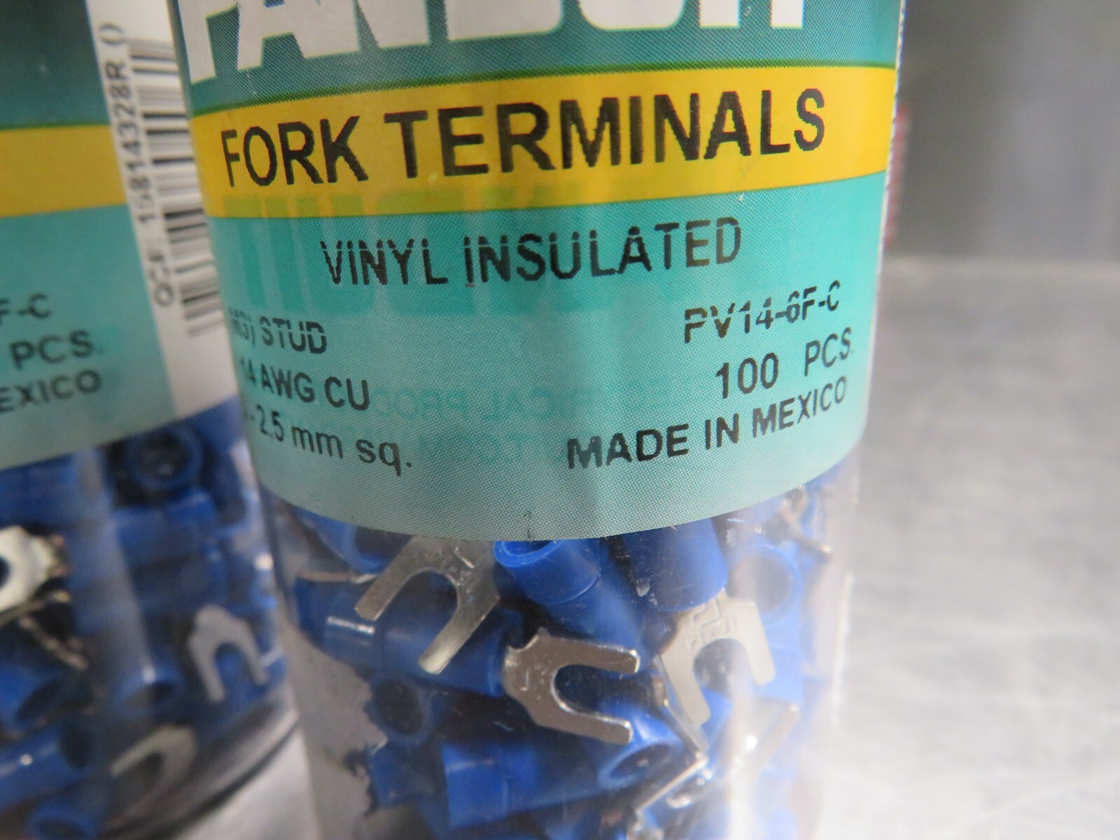 Panduit PV14-6F-C Fork Terminal Lot of 200!