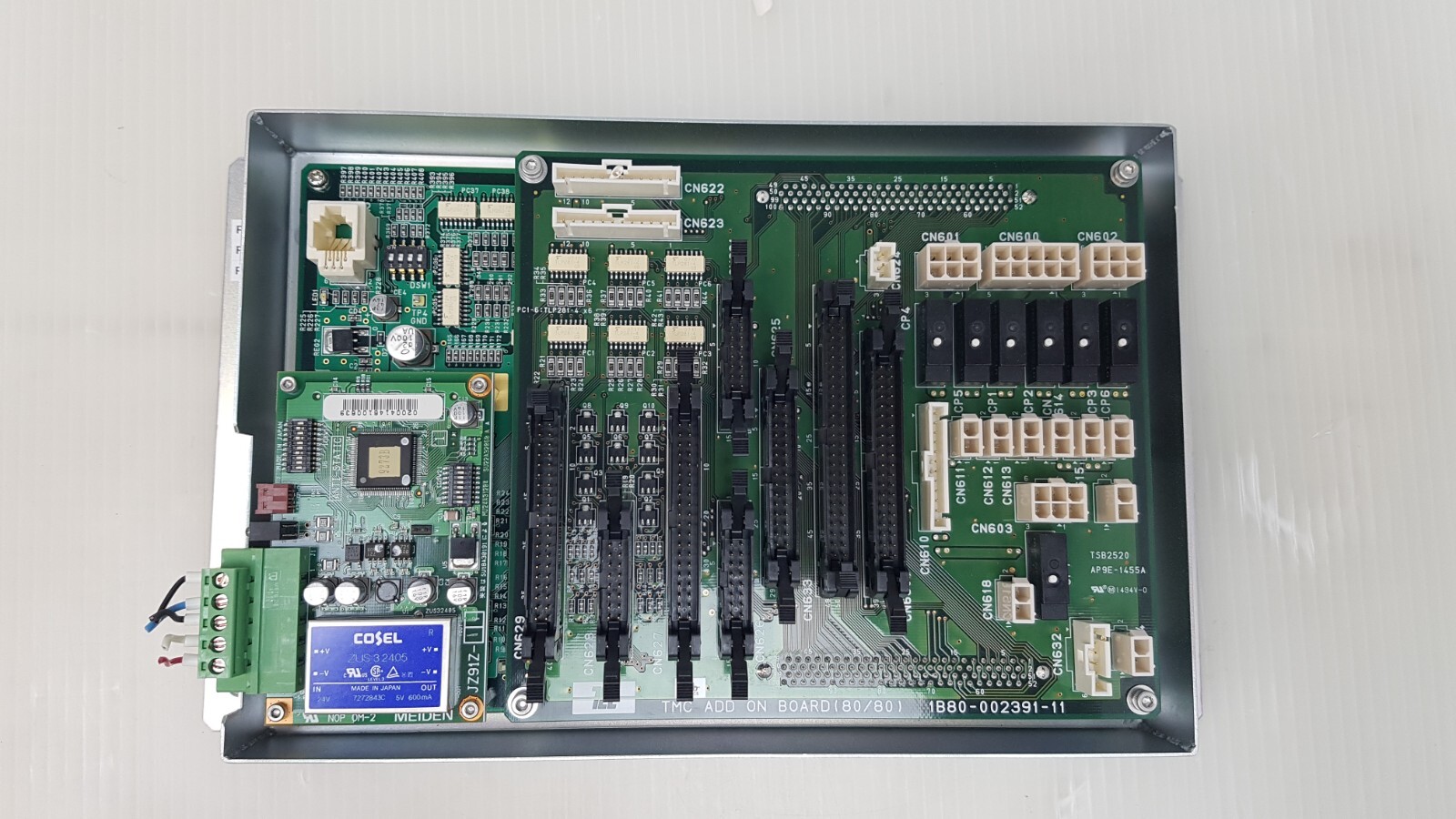 TEL Tokyo Electron PR300Z, PMC ADD ON BOARD (80/80) 1B80-002391-11 MEIDEN